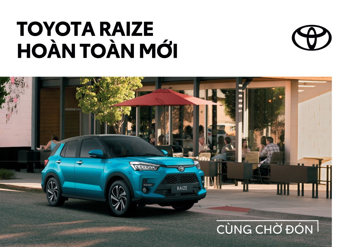 Toyota Raize hoàn toàn mới mẫu SUV đô thị cỡ nhỏ cho giới trẻ sắp ra mắt tại Việt Nam